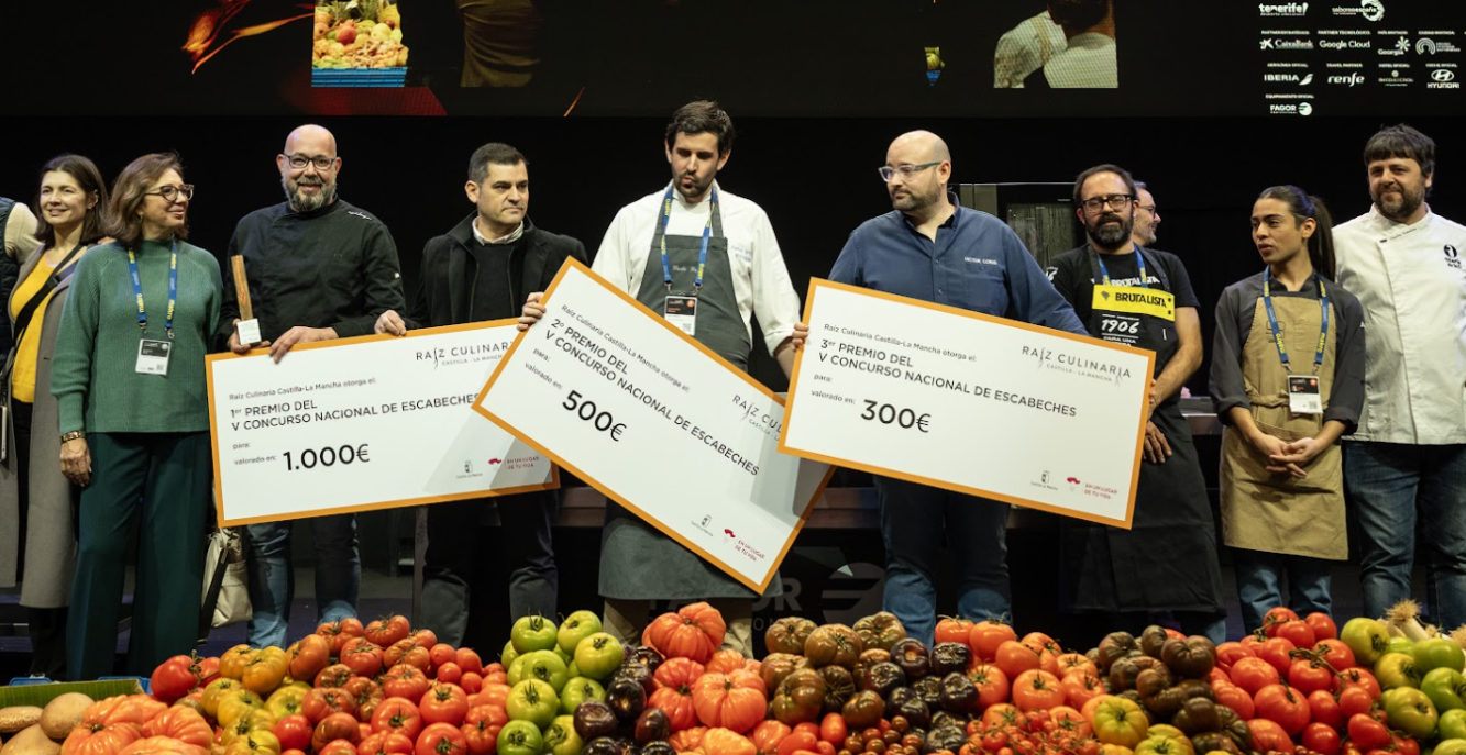 RAÍZ CULINARIA FELICITA A RUBEN SÁNCHEZ COMO GANADOR DEL V CONCURSO NACIONAL DE ESCABECHES