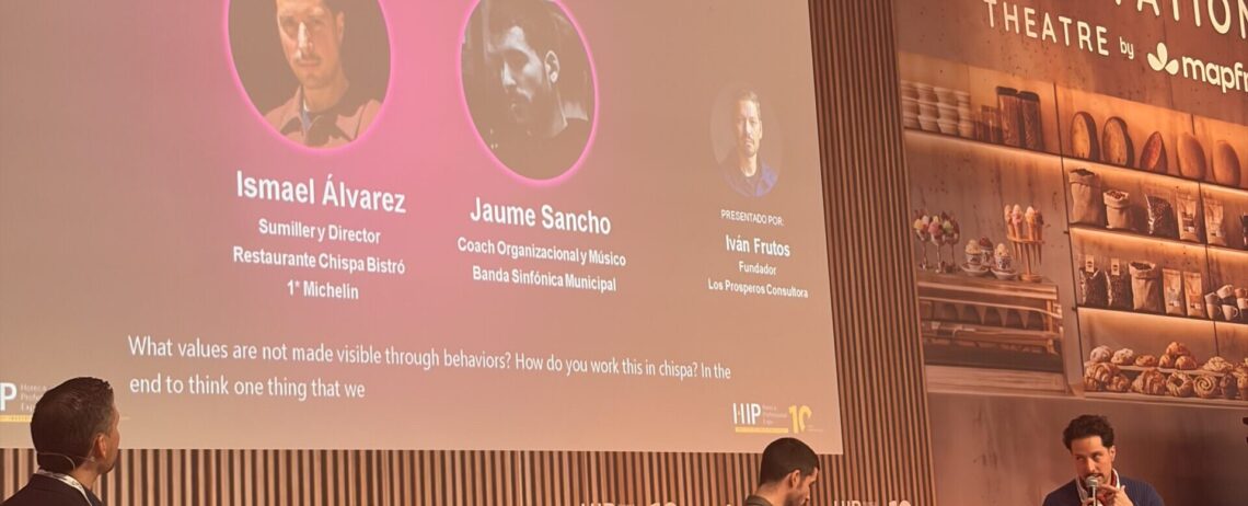 Ismael Álvarez, sumiller y director de Chispa Bistró, aborda en HIP el trabajo en equipo desde la música clásica