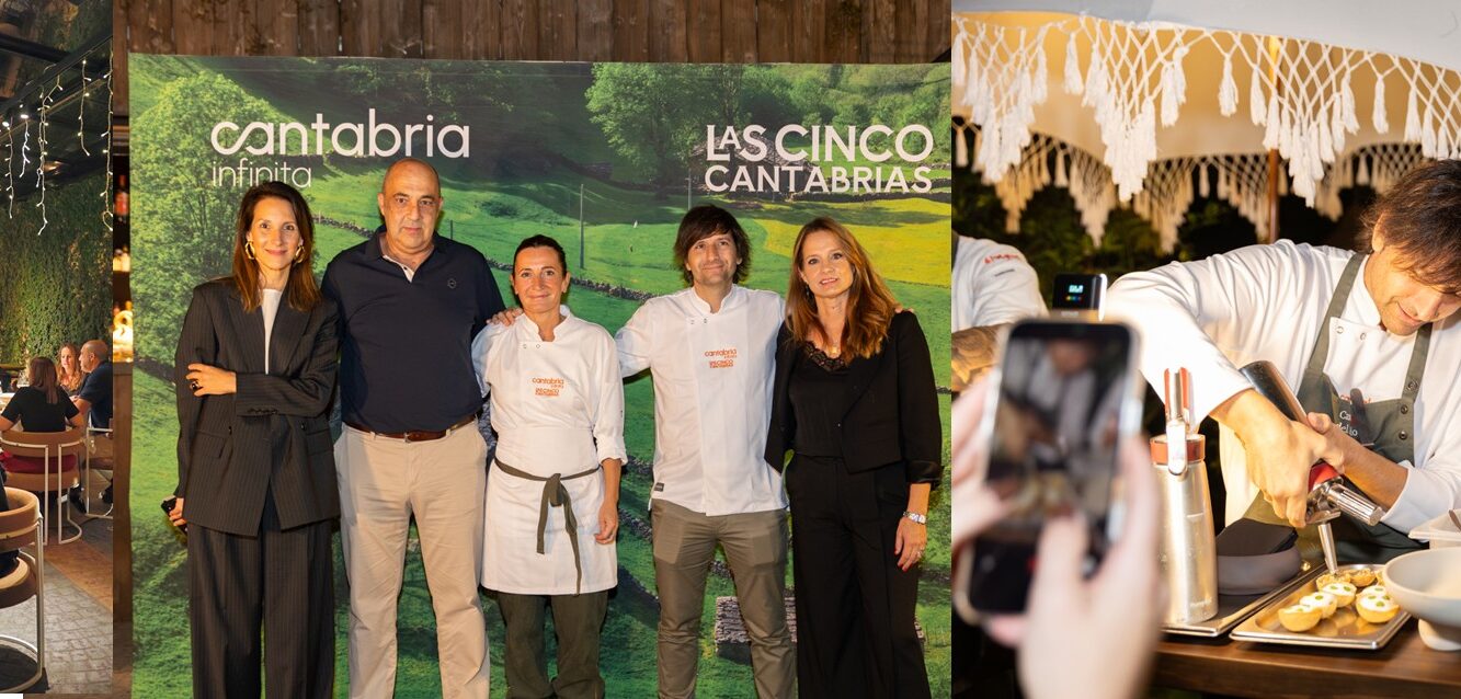 La despensa verde de Cantabria conquista Valencia en un encuentro a cuatro manos entre Sergio Bastard y Begoña Rodrigo